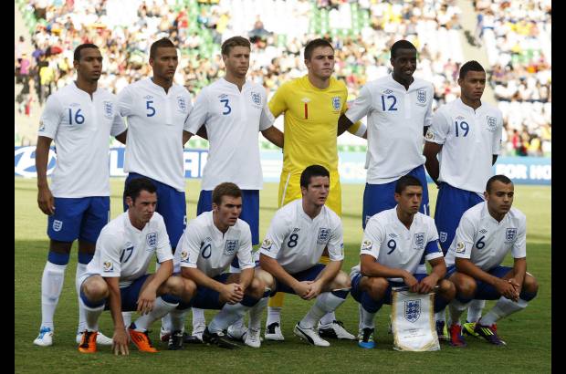 Reuters - La formaci&#243;n titular de los ingleses.