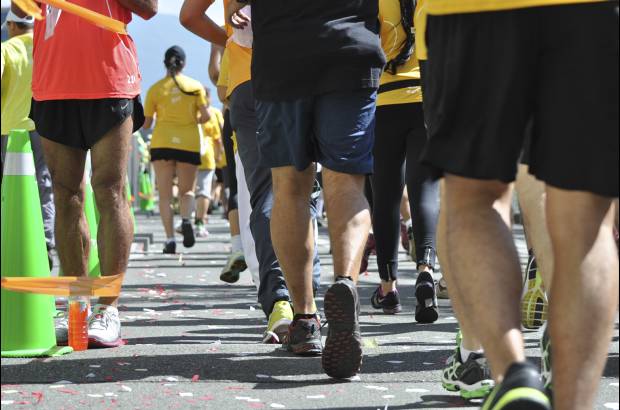 Esteban Jaramillo y Sebastián Salazar - Más de 10 mil competidores se dieron cita en esta histórica cita deportiva que se corría en las modalidades de 5, 10, 21 y 42 kilómetros