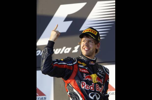 AP - Sebastian Vettel marc&#243; un tiempo de 1h.29:30.259.