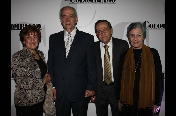 Edwin Bustamante Restrepo - Marta Lucía Villa, Gonzalo Villa, Jaime Isaza y María Teresa de Isaza.