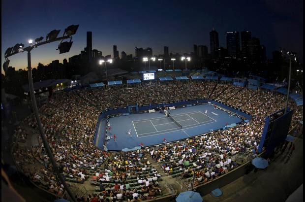 Reuters - Gran ambiente en Melbourne, Australia.