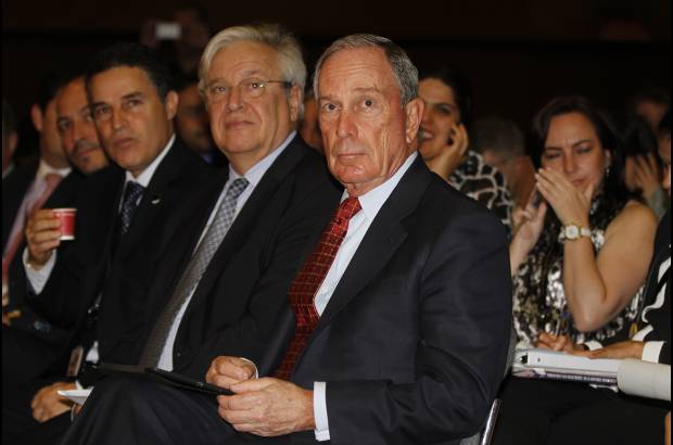 Donaldo Zuluaga - El exalcalde de Nueva York, Michael Bloomberg fue de los primeros en hablar en el Foro Urbano Mundial.