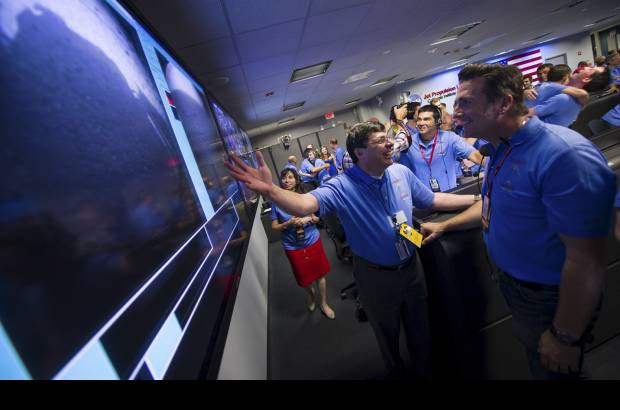 Foto Reuters - La maniobra realizada por la Nasa tenía un margen de error de cero.