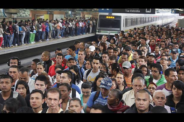 Julio César Herrera - Esta semana el Metro de Medellín suspendió su operación entre las estaciones Aguacatala y La Estrella. Foto Julio César Herrera