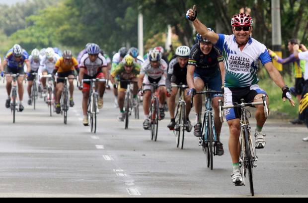 Manuel Saldarriaga - Fiesta del pedal en el Aeroparque Juan Pablo II.