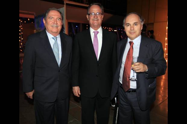 Fotos esteban vanegas y Manuel saldarriaga - Guillermo Botero, Eduardo Visbal y Juan Manuel Lesmes.