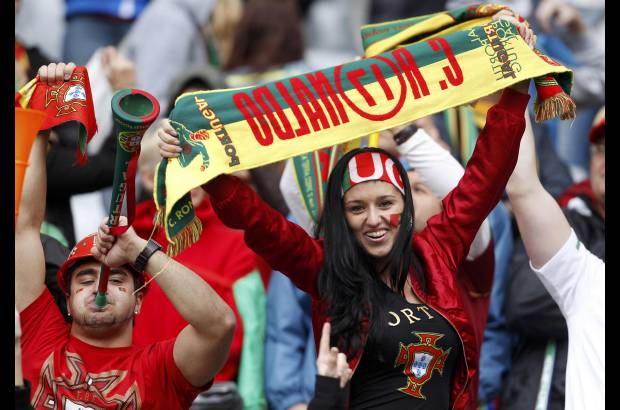 Reuters - La felicidad en la tribuna.