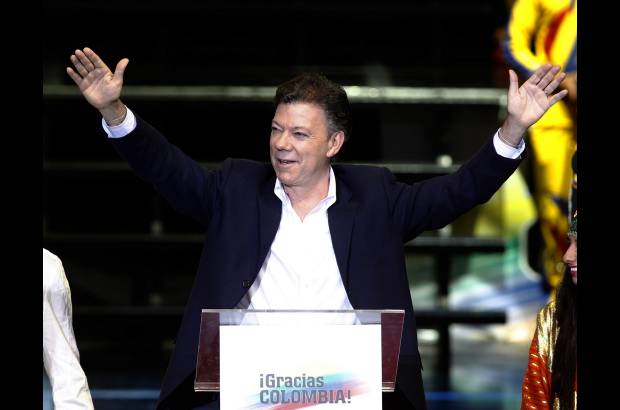 Reuters - Juan Manuel Santos llamó a terminar con las divisiones.
