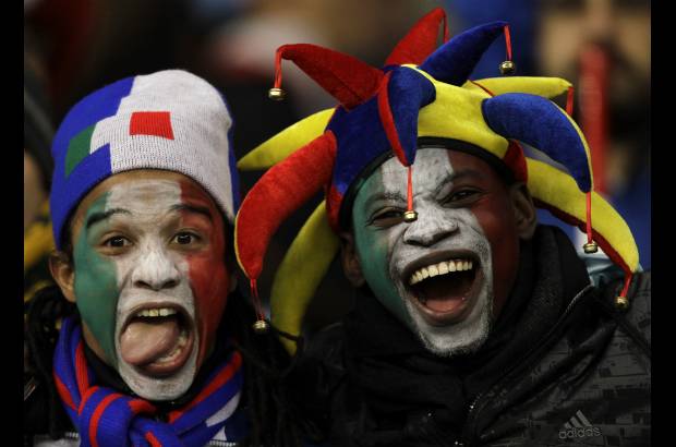 AP - Mucha pasión y locura en cada uno de los compromisos del Mundial de Sudáfrica 2010.