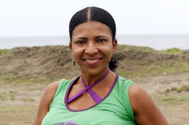 Cortes&#237;a Canal Caracol - LUZ EBELIZ LAND&#193;ZURI: Deportista desde los 14 a&#241;os. Ha sido campeona nacional y departamental de Body Fitness y tiene una l&#237;nea propia de ropa deportiva. Se describe como una persona luchadora, realista y perfeccionista que no soporta a las personas injustas y falsas.