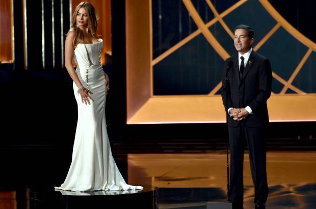AFP - La actriz colombiana Sof&#237;a Vergara protagoniz&#243; el momento m&#225;s pol&#233;mico de la 66 edici&#243;n de la ceremonia de entrega de los Emmy.