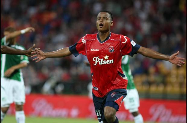 Juan Antonio S&#225;nchez - El Independiente Medell&#237;n gole&#243; 3-0 a Cali en el estadio Atanasio Girardot. Jaime Castrill&#243;n marc&#243; el segundo.