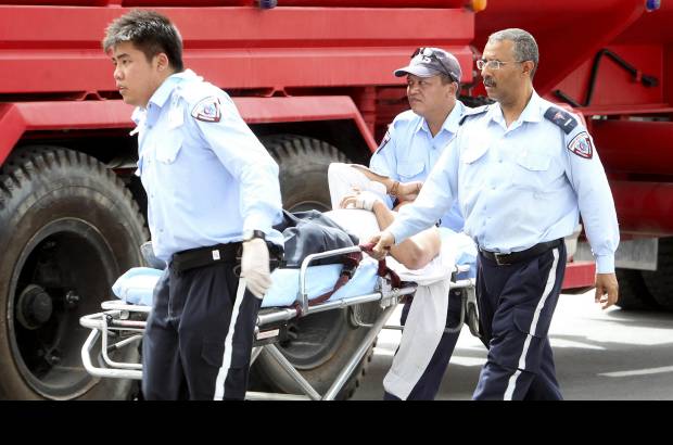 Reuters - La r&#225;pida propagaci&#243;n del fuego por las escaleras del complejo dificult&#243; el rescate de las v&#237;ctimas.