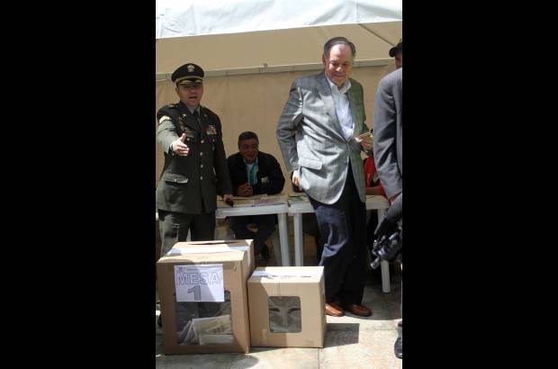 Agencias - El Procurador General de la Naci&#243;n, Alejandro Ord&#243;&#241;ez, particip&#243; en los comicios electorales e inform&#243; sobre las m&#225;s de 61 denuncias recibidas por el ente estatal.