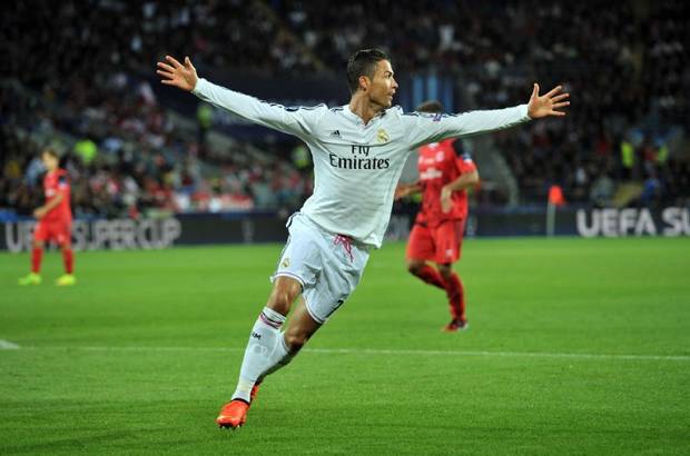 AFP - Cristiano Ronaldo celebra su gol frente al Sevilla, esta semana.