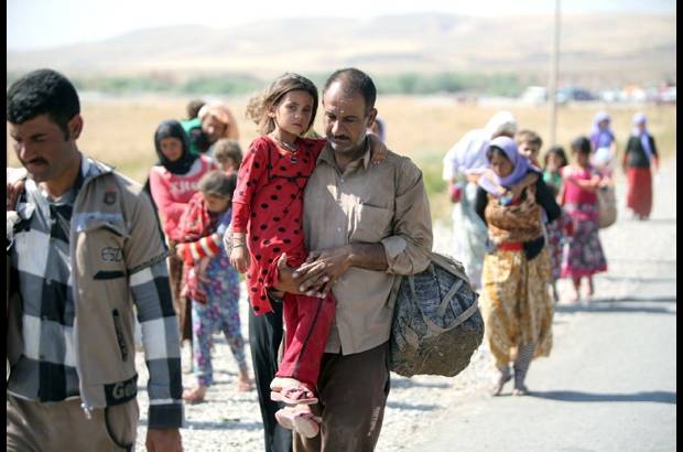 AFP - El conflicto iraqu&#237; ha obligado a desplazarse a muchas familias.