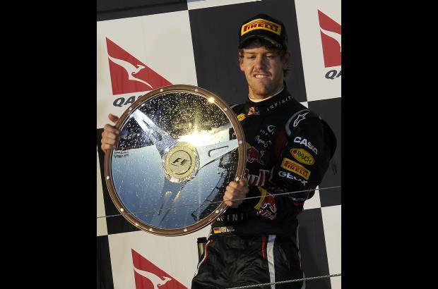 AP - El mundial de este a&#241;o empez&#243; como acab&#243; el anterior, con un dominio del Red Bull de Sebastian Vettel.