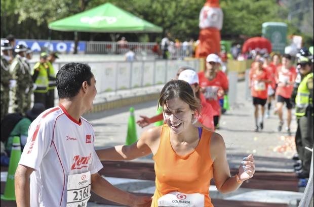 Esteban Jaramillo y Sebasti&#225;n Salazar - M&#225;s de 10 mil competidores se dieron cita en esta hist&#243;rica cita deportiva que se corr&#237;a en las modalidades de 5, 10, 21 y 42 kil&#243;metros.