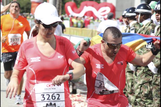 Esteban Jaramillo y Sebasti&#225;n Salazar - M&#225;s de 10 mil competidores se dieron cita en esta hist&#243;rica cita deportiva que se corr&#237;a en las modalidades de 5, 10, 21 y 42 kil&#243;metros.