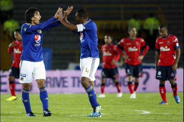 Colprensa - Rafael Robayo le dio la igualdad 1-1 a Millonarios a los 26 minutos del segundo tiempo.