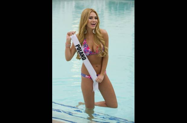 Foto Reuters - Miss Polonia, Marcelina Zawadzka.