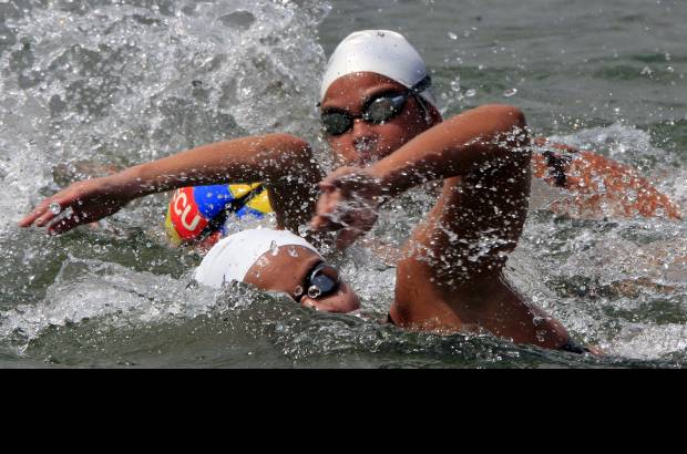Jaime Pérez - Las competencias en aguas abiertas, en Guatapé, se disputaron en una distancia de 10 kilómetros, tanto en mujeres como en hombres.