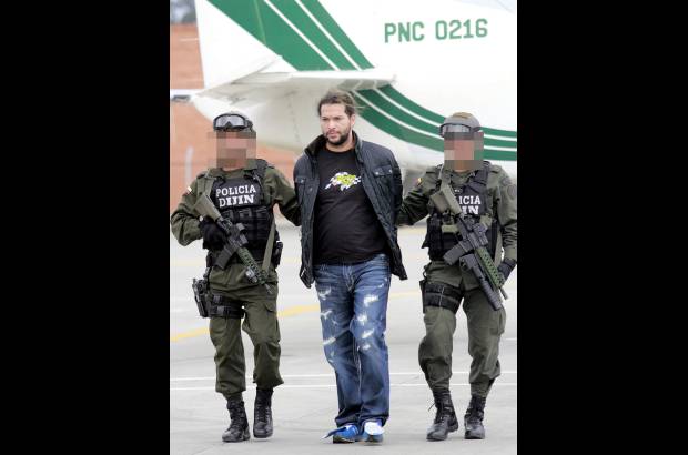 Colprensa - Alias &quot;Sebasti&#225;n&quot; tiene un requerimiento de extradici&#243;n por narcotr&#225;fico y concierto para delinquir de una Corte del distrito sur de Nueva York, Estados Unidos.