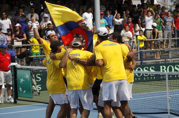 Colprensa - Colombia selló su clasificación al repechaje del grupo Mundial de Copa Davis.