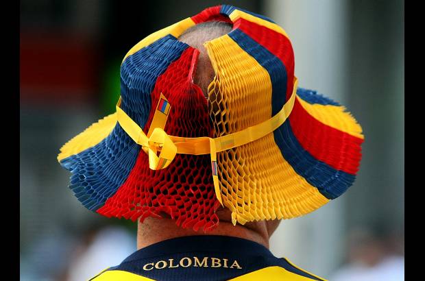 Jaime P&#233;rez - El sentimiento patri&#243;tico en Medell&#237;n se llev&#243; hasta en la cabeza.