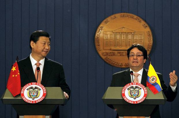 Archivo - Xi Jinping, de 59 a&#241;os de edad, visit&#243; Colombia en 2009.