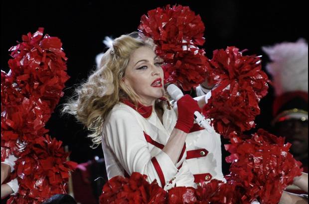 Edwin Bustamante - Madonna se present&#243; el 28 de noviembre de 2012 en el Estadio Atanasio Girardot de Medell&#237;n.