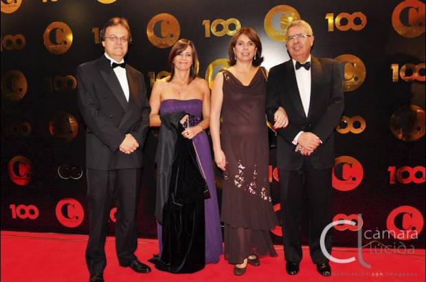 Foto Cámara Lúcida - Jorge Enrique Vásquez, Pamela Nassai, María Clara Muñoz y Juan Manuel López.