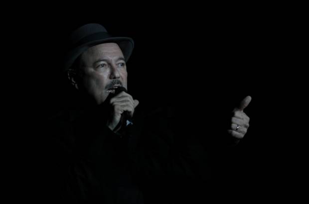 HERNÁN VANEGAS - Rubén Blades cantó en una noche fría y lluviosa, en la que puso a bailar a sus fanáticos.