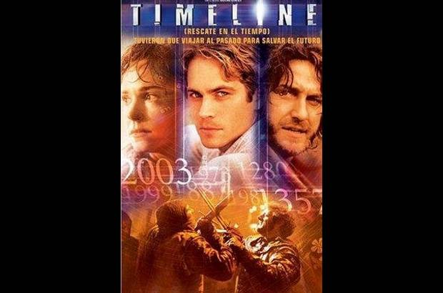 Cortes&#237;a - En Timeline o Rescate en el tiempo comparti&#243; set con Gerard Butler. Cinta de 2003.