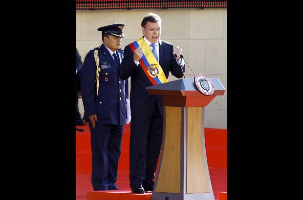 Reuters - Enfatiz&#243; que es la hora de la Colombia en paz.