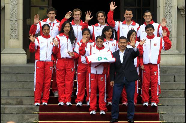 Reuters - El presidente del Perú, Ollanta Humala, despidió a la delegación de su país.