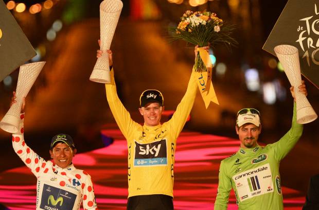 AP - Nairo termin&#243; el Tour de Francia con un tiempo de 84 horas un minuto y 0 segundos. 4 minutos y 20 segundos m&#225;s que Froom.