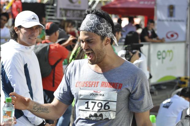 Esteban Jaramillo y Sebasti&#225;n Salazar - M&#225;s de 10 mil competidores se dieron cita en esta hist&#243;rica cita deportiva que se corr&#237;a en las modalidades de 5, 10, 21 y 42 kil&#243;metros.