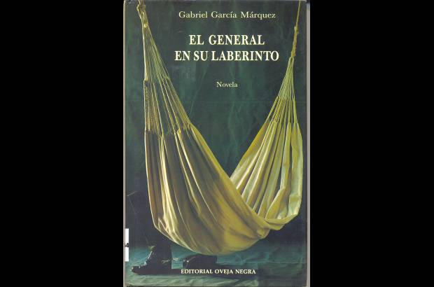 - 1989. EL GENERAL EN SU LABERINTO: Esta novela histórica recrea los últimos días de Simón Bolívar. El héroe, el de los sueños independentistas, emprende el que será su viaje final.