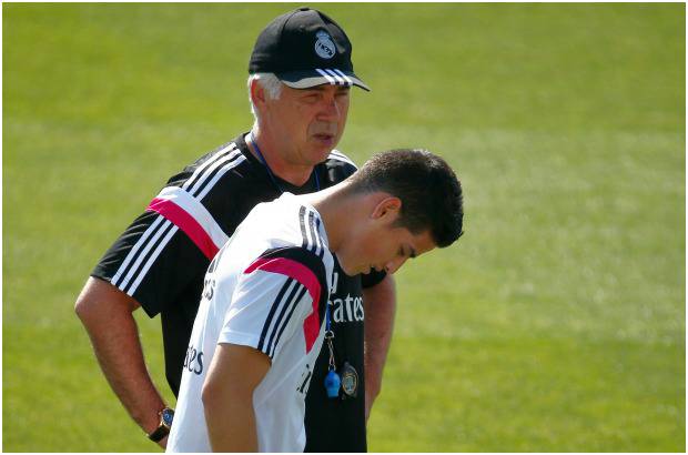 Reuters - De esta forma, el italiano Carlo Ancelotti, entrenador del equipo, que no pudo contar con Jes&#233;, dispuso de 22 hombres.