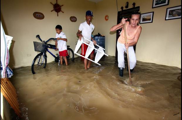 Colprensa - Roldanillo está en máxima alerta como consecuencia de la creciente del río Cauca.