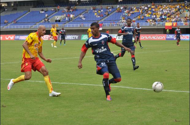 Colprensa - En empate rojo acabó sequía de Felipe Pardo. El DIM igualó 2-2 con Pereira en la capital de Risaralda.