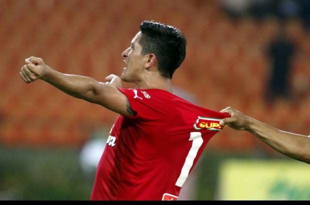 Foto Manuel Saldarriaga - El delantero del Poderoso completó 8 goles y es segundo en la tabla de artilleros.