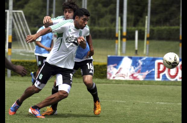 Foto Julio César Herrera - Jéfferson Duque es la esperanza de gol en el conjunto verdolaga en la cuarta fecha de la Liga.