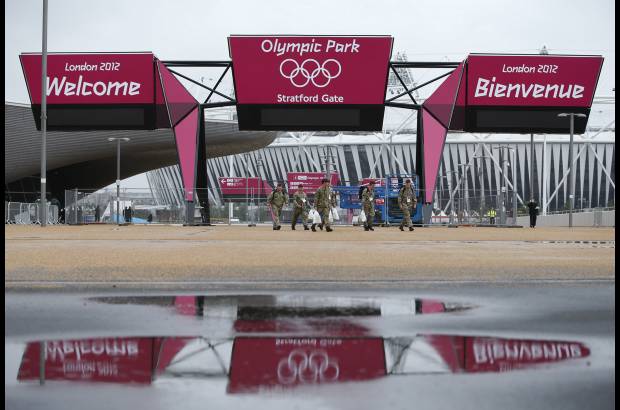 AP - La capital británica aguarda por la fiesta deportiva.
