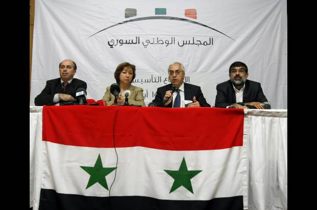 AP - Un grupo de opositores sirios han hecho el intento por conformar un frente unido contra el régimen del Presidente Bashar Al-Assad.