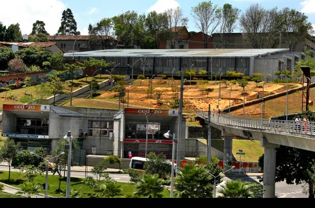 Foto Juan Antonio S&#225;nchez - Panor&#225;mica del Parque Biblioteca Presb&#237;tero Jos&#233; Luis Arroyave, en San Javier.
