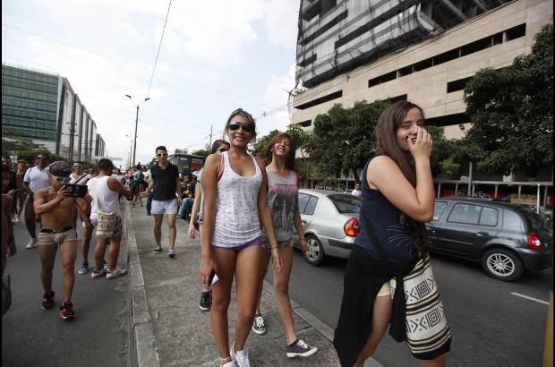 Manuel Saldarriaga - En la capital de Antioquia fueron cerca de 1000 personas las que recorrieron las calles de la ciudad.