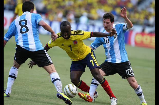 Juan Antonio Sánchez - Los argentinos fueron los que se adaptaron mejor a la elevada temperatura de Barranquilla y en el segundo tiempo corrieron más que los locales.