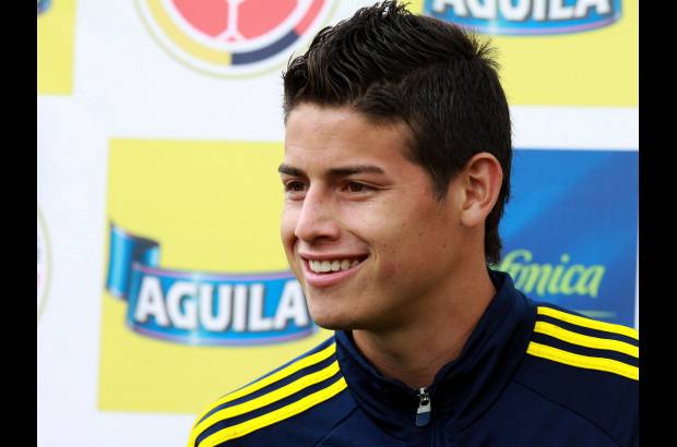 Colprensa-Ra&#250;l Palacios - El volante del Porto de Portugal, James Rodr&#237;guez, se uni&#243; al grupo que disputar&#225; el Campeonato Mundial de la categor&#237;a.